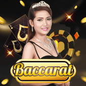 Baccarat A live casino on auronplay